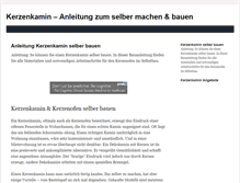 Tablet Screenshot of kerzenkamin.org